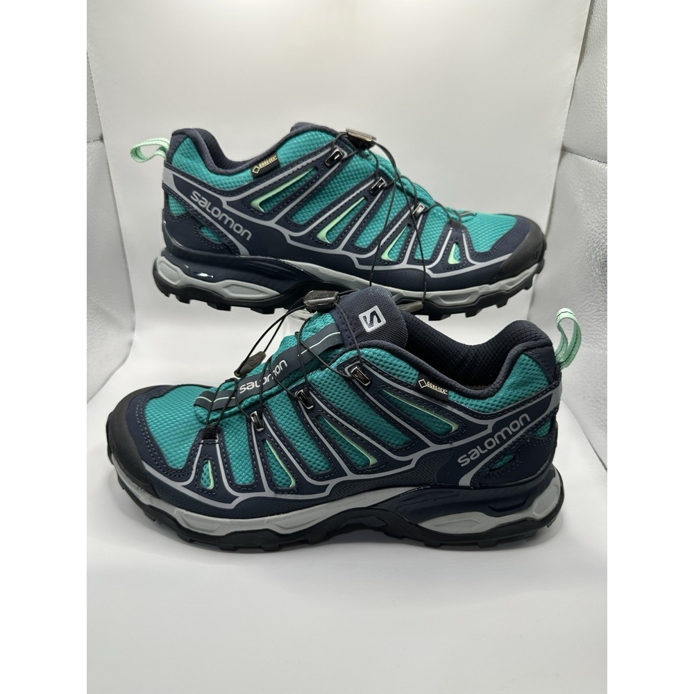 Size 9.5 - Salomon X Ultra 2 GTX Blue Women